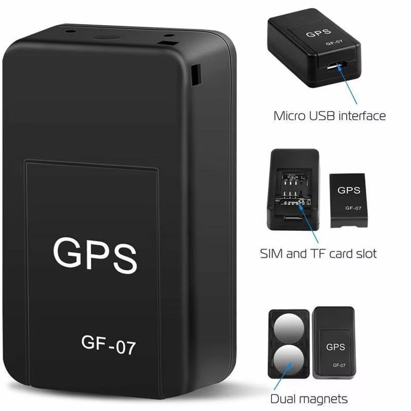 Universal GPS Tracker with Strong Magnetic Attachment - Mini Portable Anti-Lost and Anti-Theft Device for Precise Vehicle Positioning