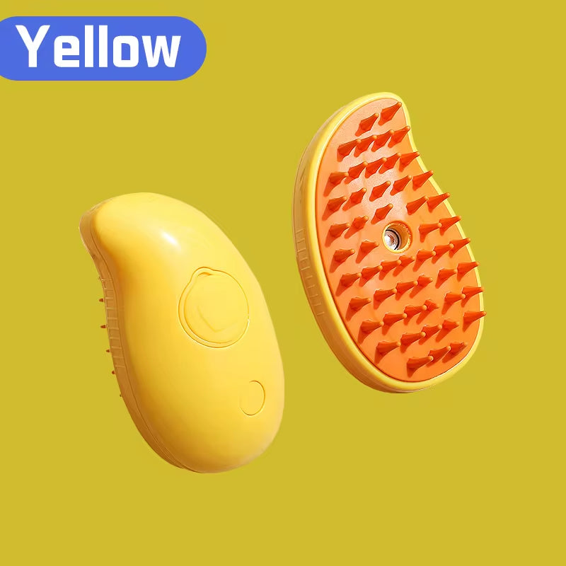 Furmist Trio 3-in-1 Steam-Powered Pet Spa Brush Loved By Cats/Dogs