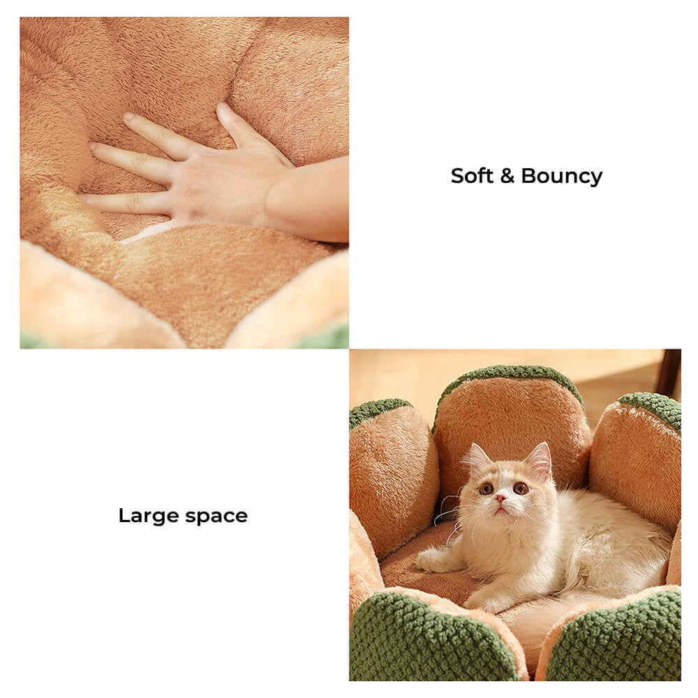 Cactus-Shaped Superidag Premium Pet Bed for Ultimate Comfort