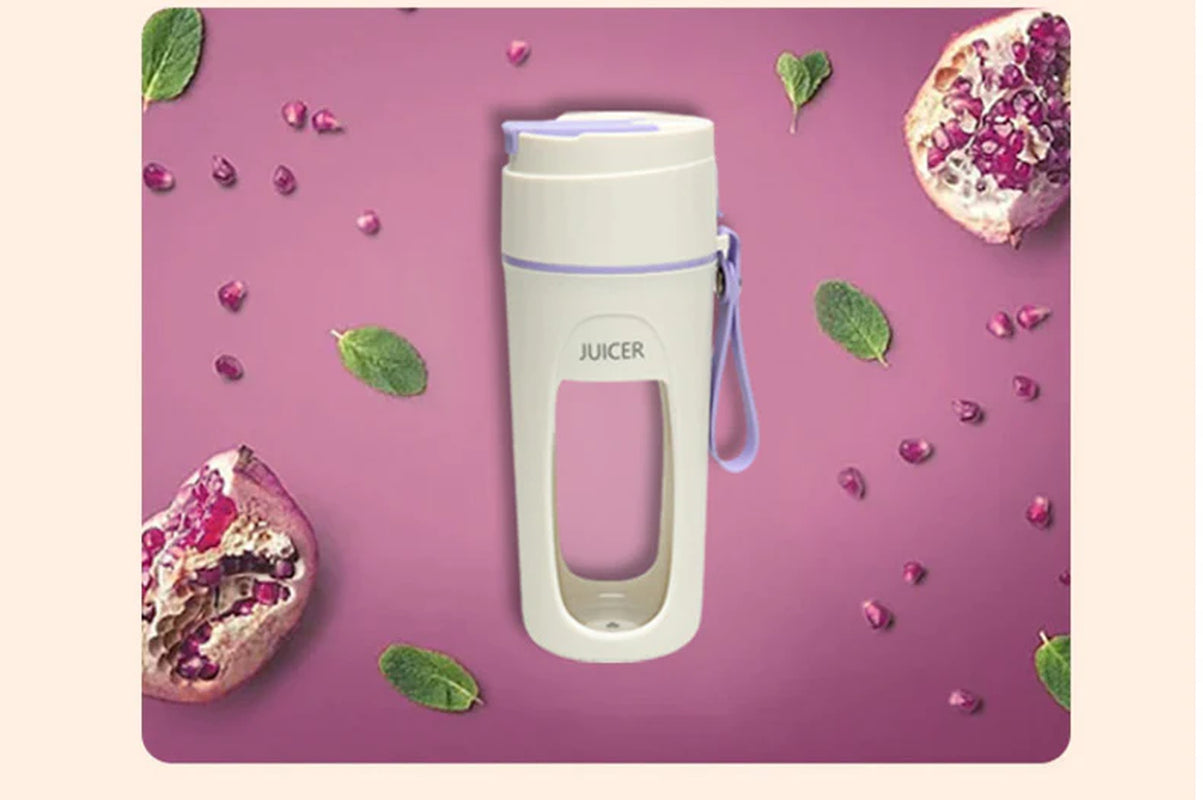 Portable Electric Blender with USB Charging - Automatic Juicer Cup for Outdoor and Kitchen Use