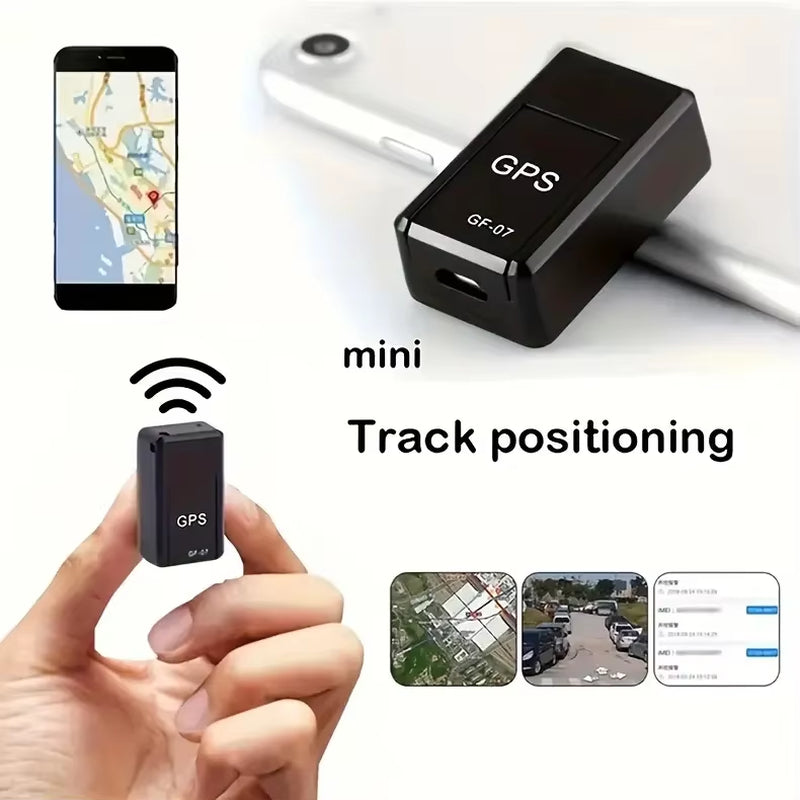 Universal GPS Tracker with Strong Magnetic Attachment - Mini Portable Anti-Lost and Anti-Theft Device for Precise Vehicle Positioning