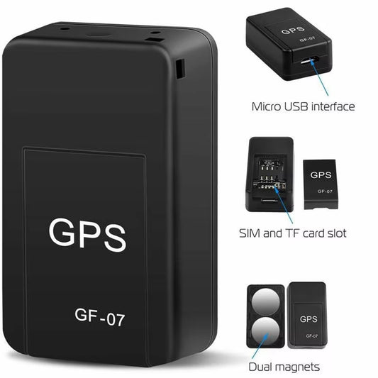 Universal GPS Tracker with Strong Magnetic Attachment - Mini Portable Anti-Lost and Anti-Theft Device for Precise Vehicle Positioning