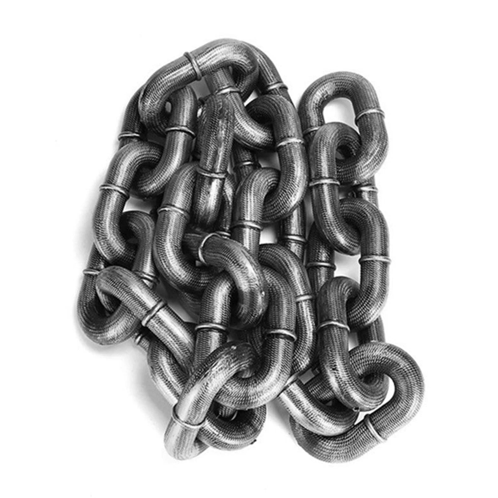 1.5M Novelty Plastic Simulation Chain Dog Leash - Ideal for Pets and Halloween Props
