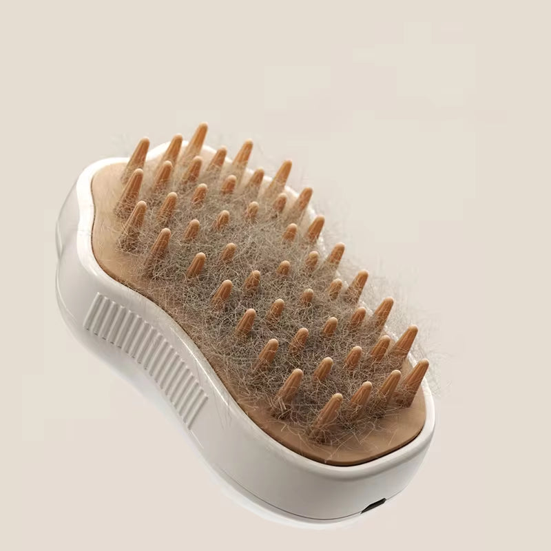 Furmist Trio 3-in-1 Steam-Powered Pet Spa Brush Loved By Cats/Dogs