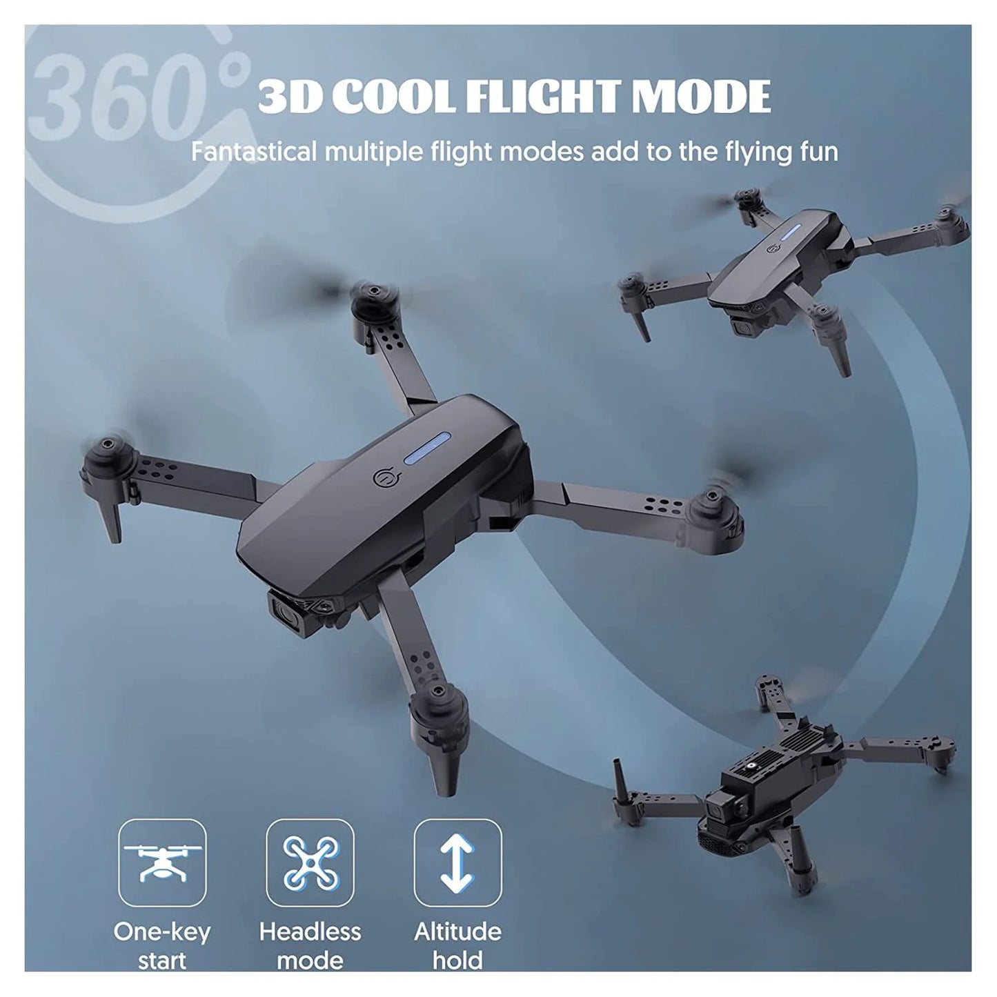 Professional 4K RC Mini Drones with Live Video Camera for Adults and Beginners, Featuring WiFi FPV Support