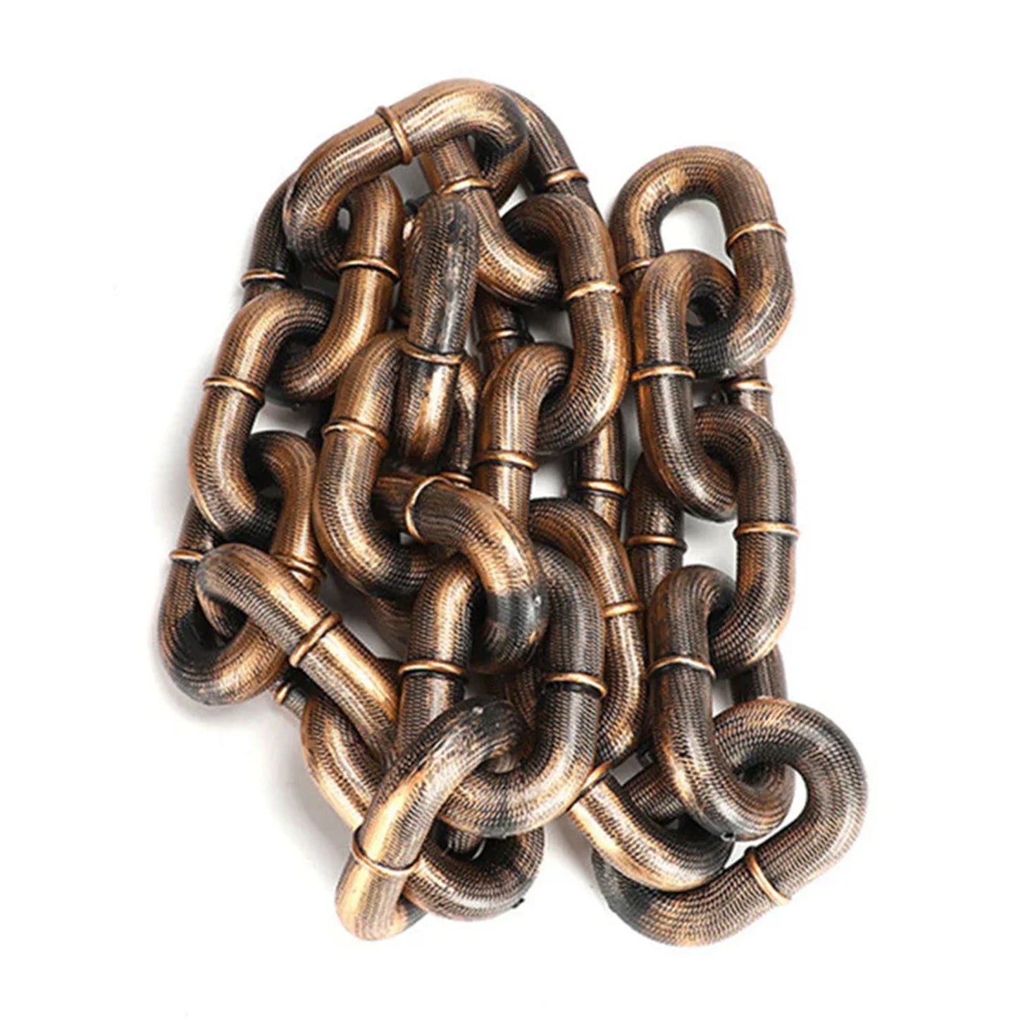 1.5M Novelty Plastic Simulation Chain Dog Leash - Ideal for Pets and Halloween Props