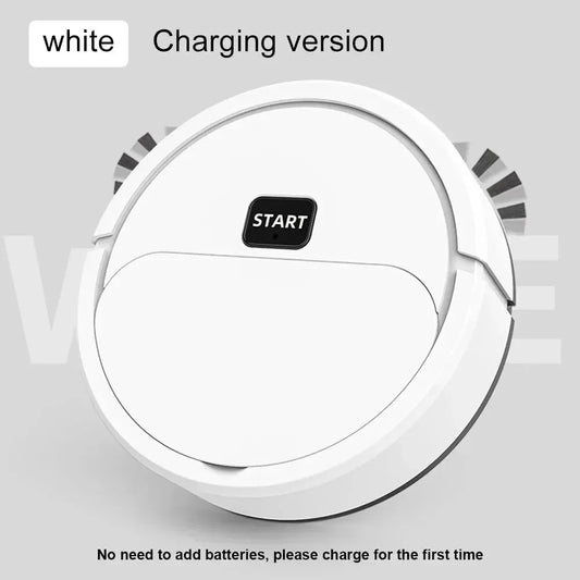 2024 Automatic Portable Mini Home Floor Robotic Vacuum Cleaner USB Rechargeable Wet Dry Three-In-One Sweeping Machine for Home