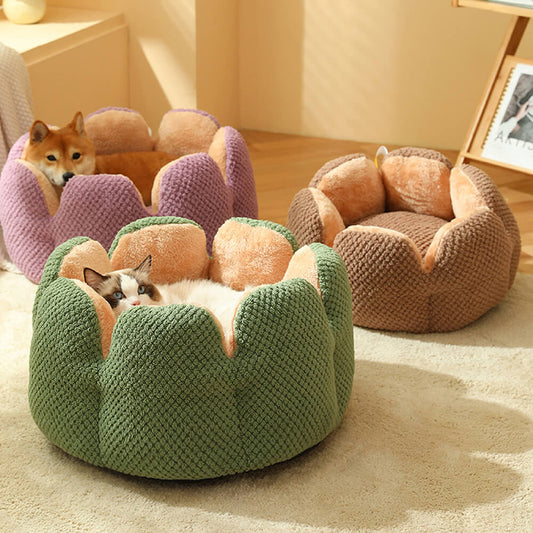 Cactus-Shaped Superidag Premium Pet Bed for Ultimate Comfort