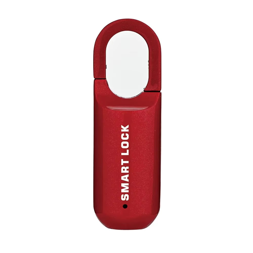 Smart Biometric Fingerprint Padlock - Keyless, Rechargeable Lock for Gym, School, and Backpack Lockers