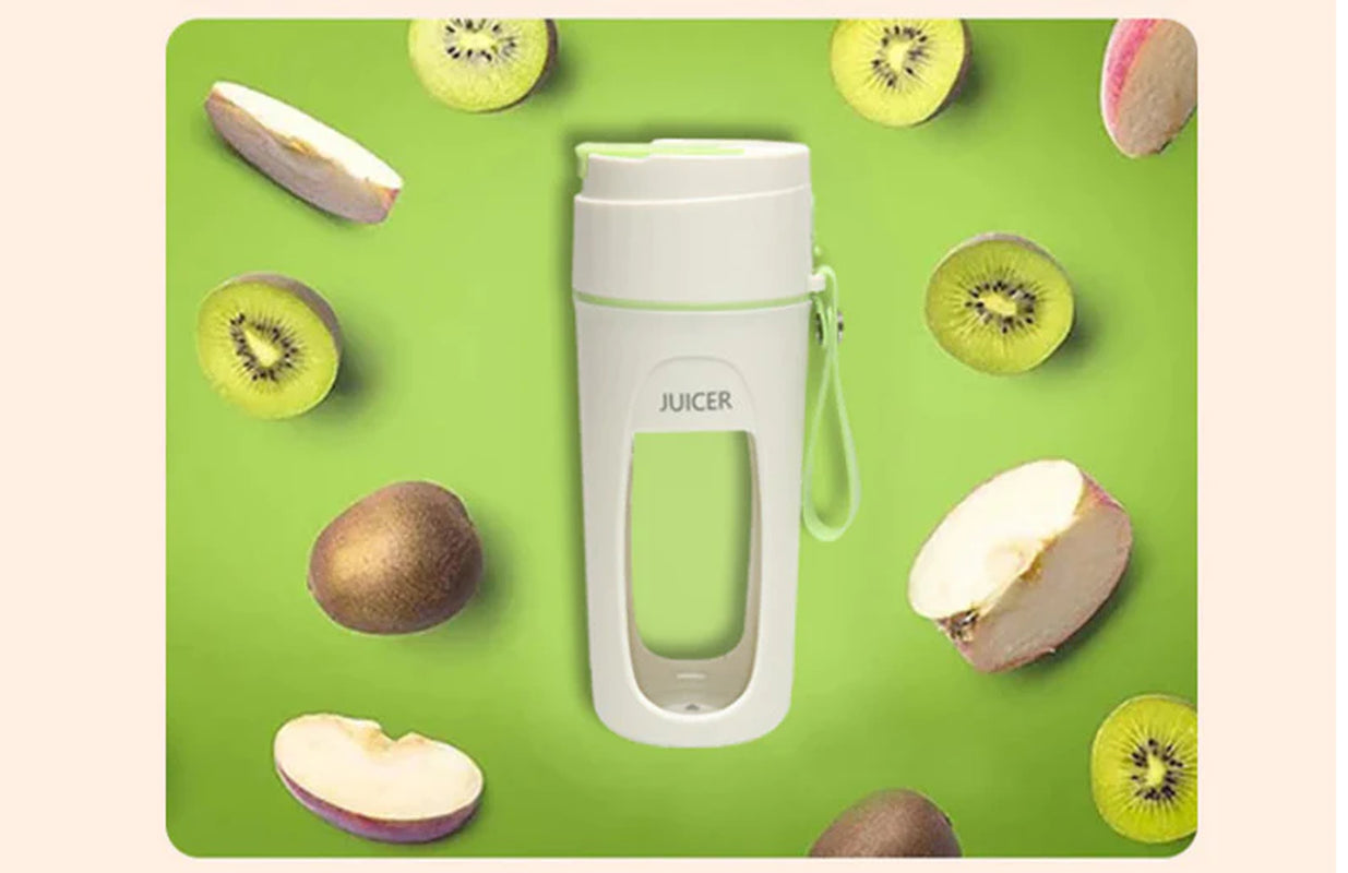 Portable Electric Blender with USB Charging - Automatic Juicer Cup for Outdoor and Kitchen Use