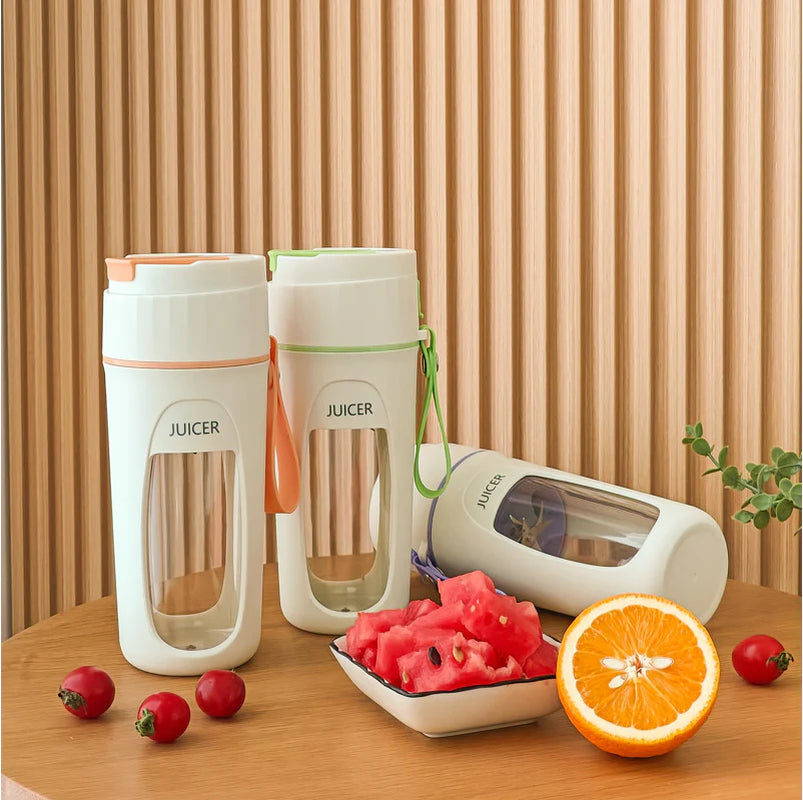 Portable Electric Blender with USB Charging - Automatic Juicer Cup for Outdoor and Kitchen Use
