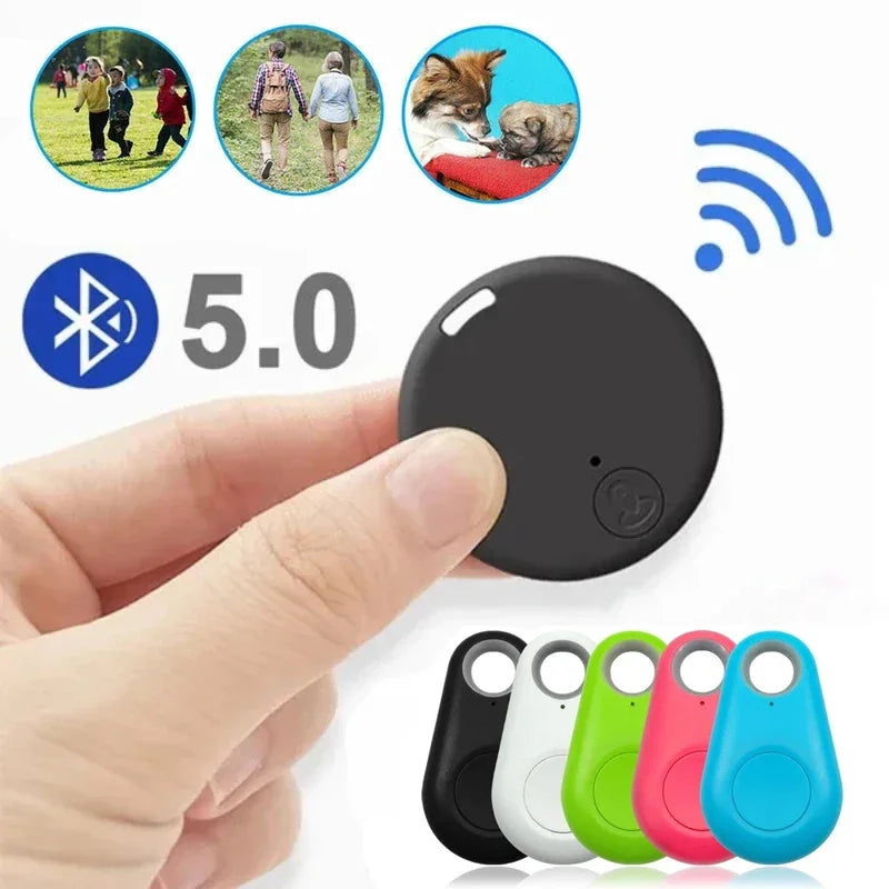 Bluetooth 5.0 Mini Tracker: Smart Anti-Lost Locator for Pets, Kids, Bags, and Wallets