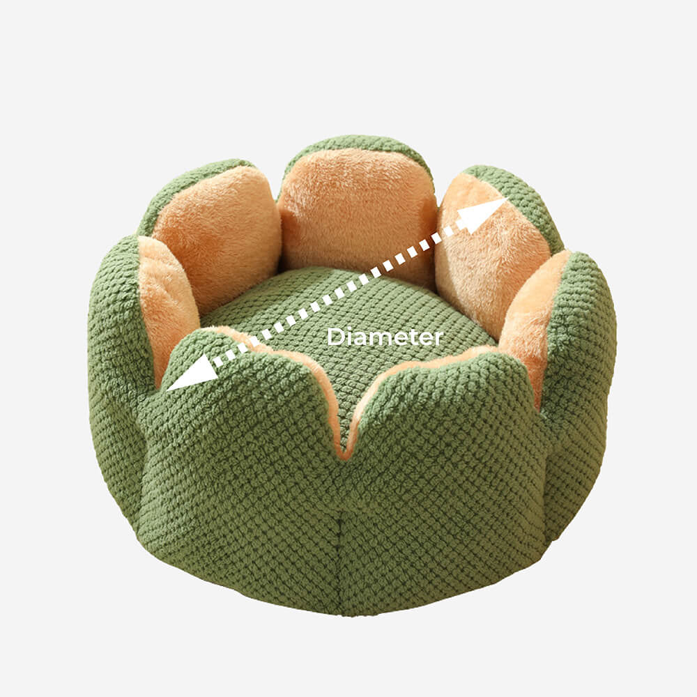 Cactus-Shaped Superidag Premium Pet Bed for Ultimate Comfort