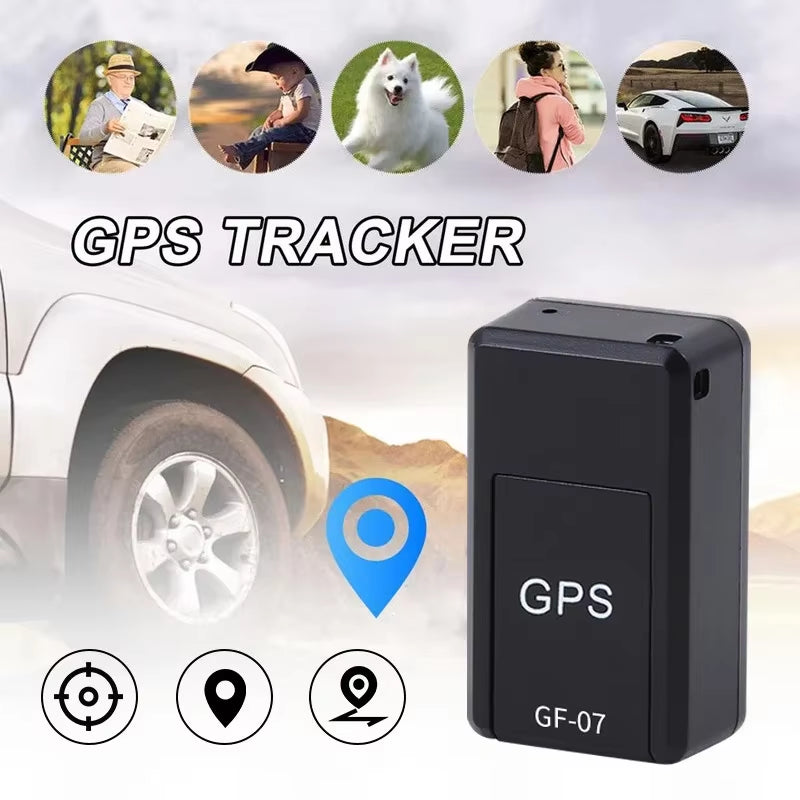 Universal GPS Tracker with Strong Magnetic Attachment - Mini Portable Anti-Lost and Anti-Theft Device for Precise Vehicle Positioning