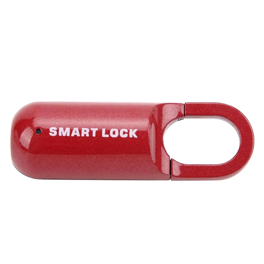 Smart Biometric Fingerprint Padlock - Keyless, Rechargeable Lock for Gym, School, and Backpack Lockers