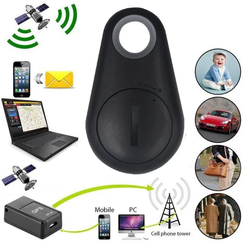 Bluetooth 5.0 Mini Tracker: Smart Anti-Lost Locator for Pets, Kids, Bags, and Wallets