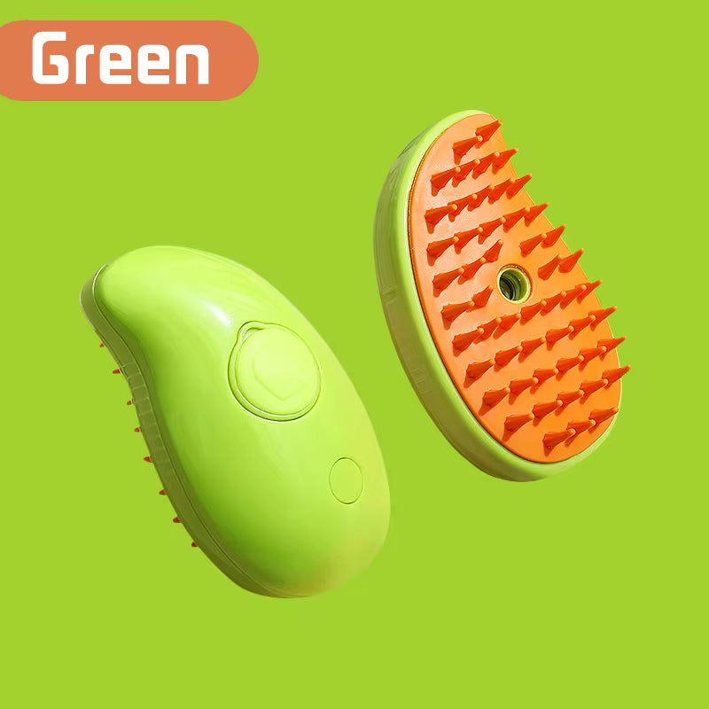 Furmist Trio 3-in-1 Steam-Powered Pet Spa Brush Loved By Cats/Dogs