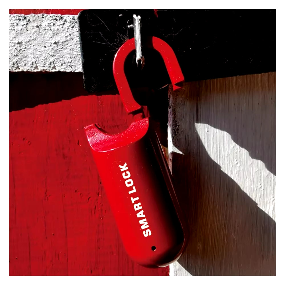 Smart Biometric Fingerprint Padlock - Keyless, Rechargeable Lock for Gym, School, and Backpack Lockers