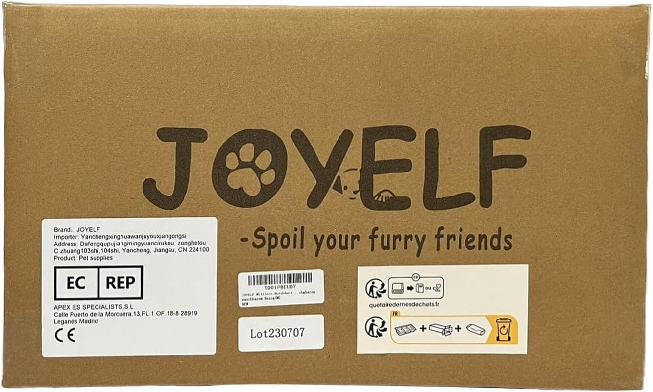 Premium Orthopedic Large Memory Foam Dog Bed with Removable Washable Cover and Complimentary Squeaker Toy